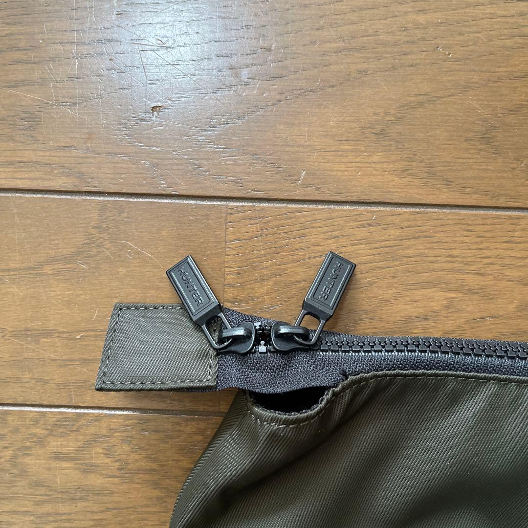 HUNTER ボストンバッグ　カーキ