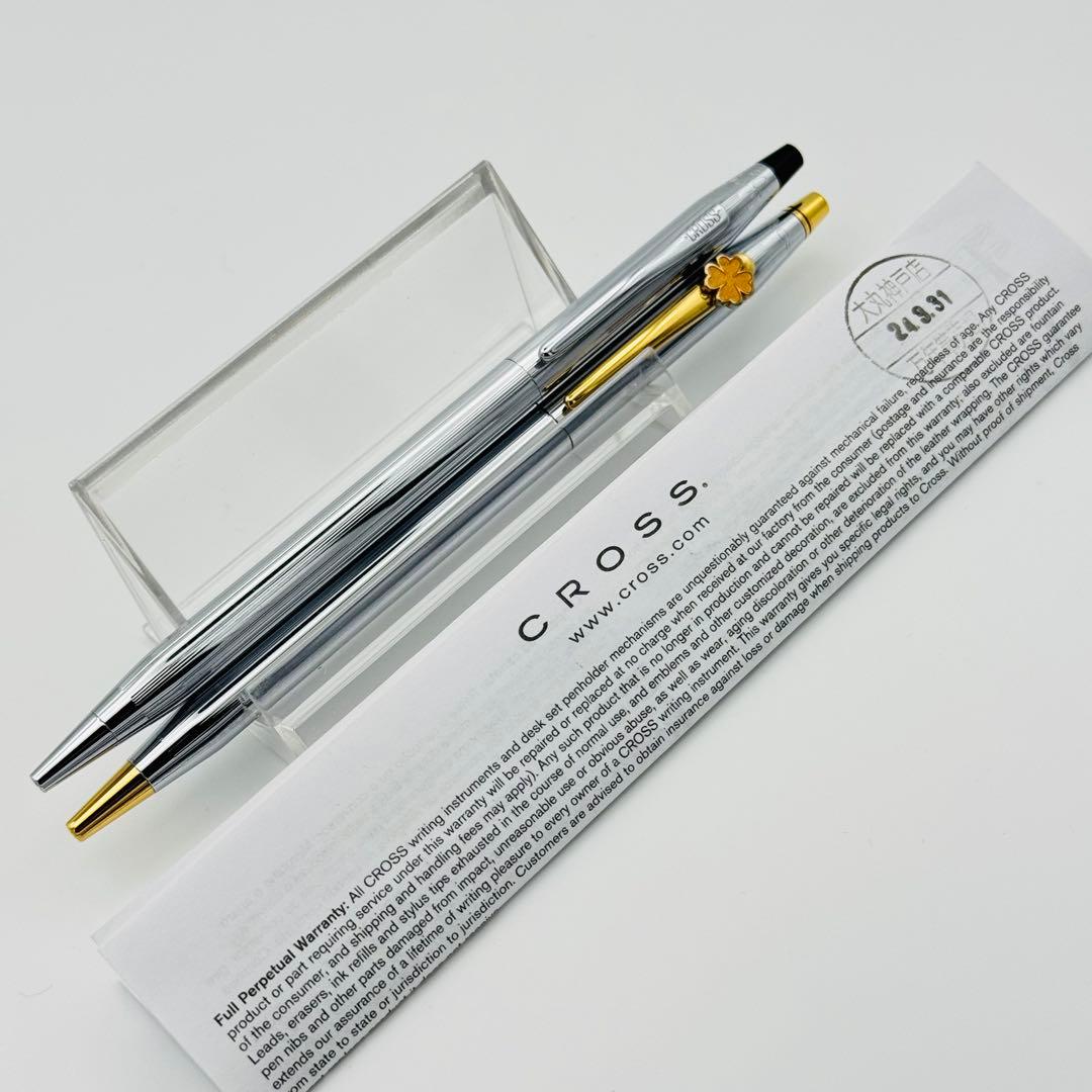 美品 クロス クラシックセンチュリー ペンシル ボールペン セット 保証書