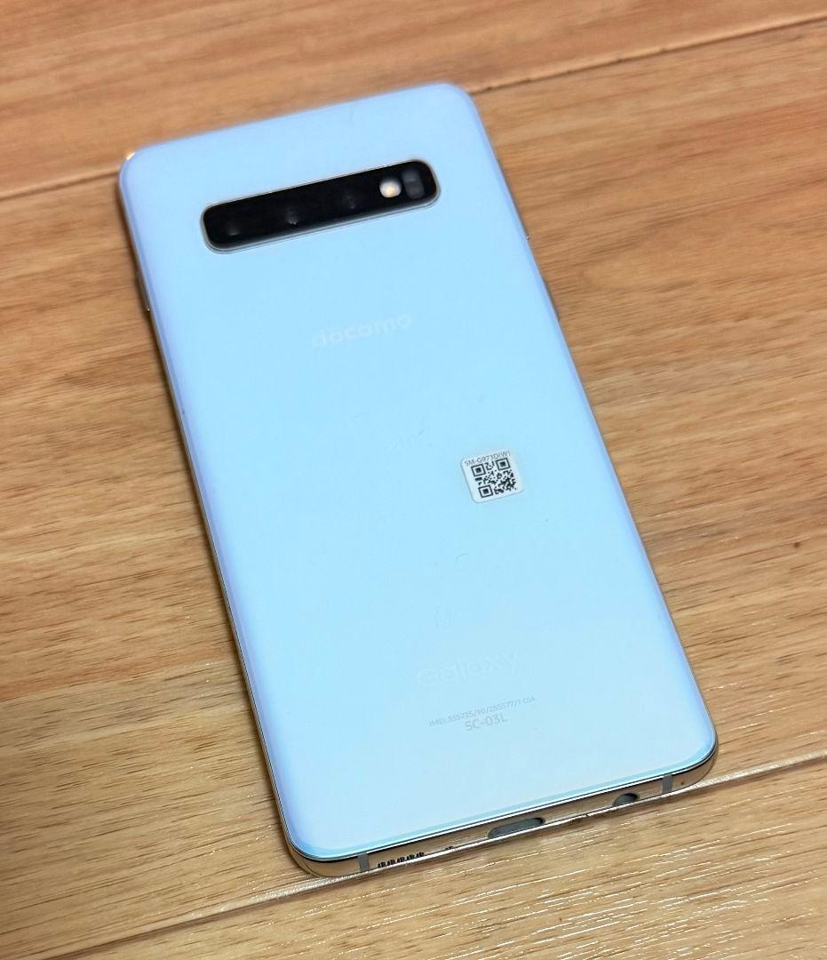 docomo Galaxy S10 ホワイト（超美品．ジャンク品）