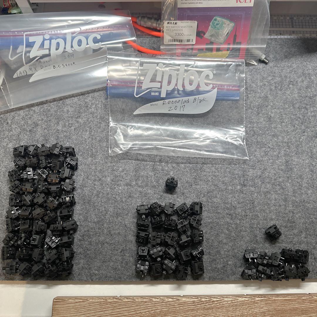 Cherry Retooled MX Blacks 3pin 87個