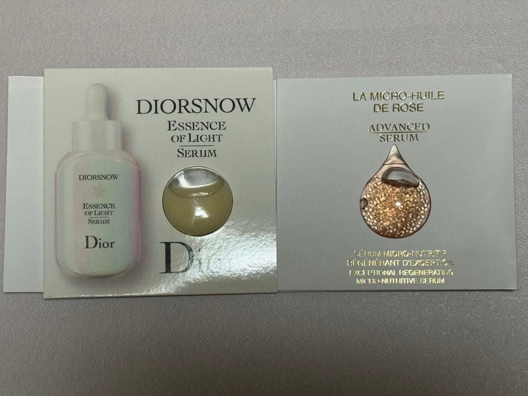 Dior サンプル まとめ売り プレステージマイクロユイルローズセラム