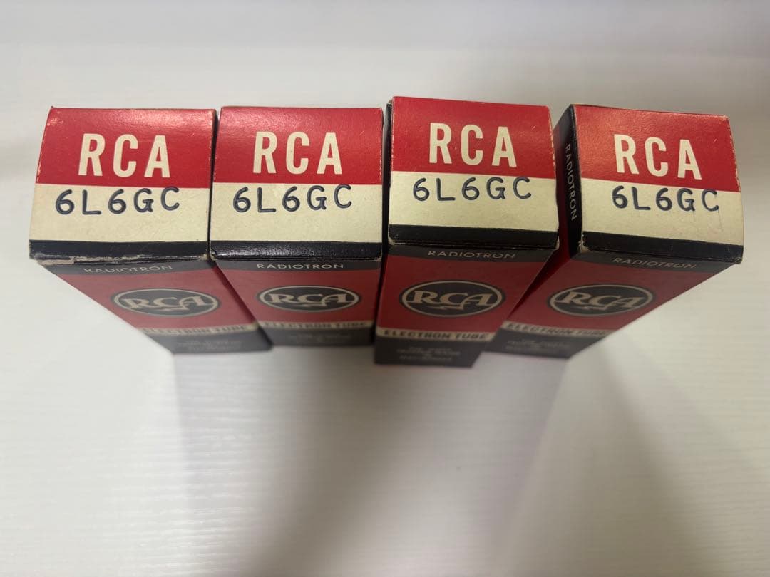 RCA 6L6GC 真空管 4本セット