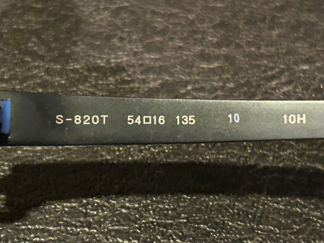 999.9(フォーナインズ)S-820T ブラックマット