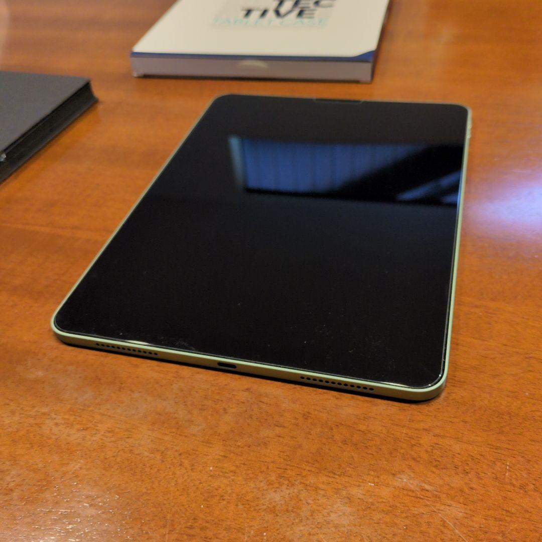iPad Air 4 グリーン 256GB ペン・ケース・ガラスフィル