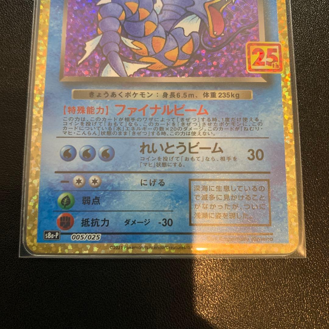 ポケモンカード わるいギャラドス プロモカード25th PSA鑑定用