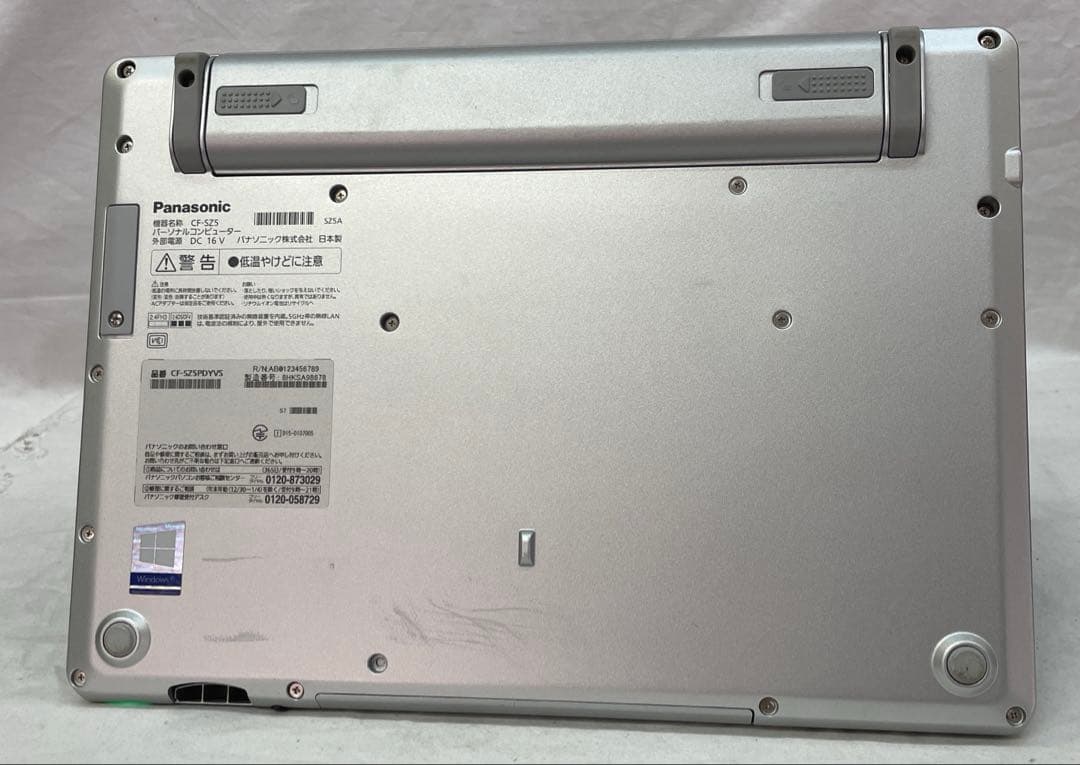 Let's note CF-SZ5 SSD256GB メモリー8GB #2