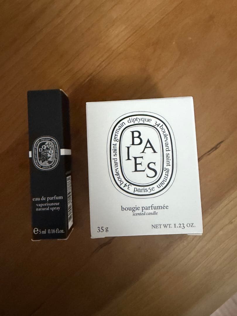 diptyque 香水 5ml & キャンドル 35g