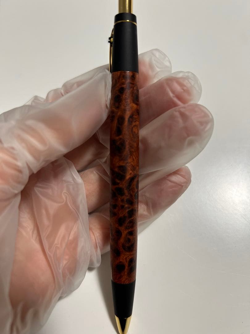 野原工芸　特上花梨瘤　新型シャープペンシル　 新品未使用