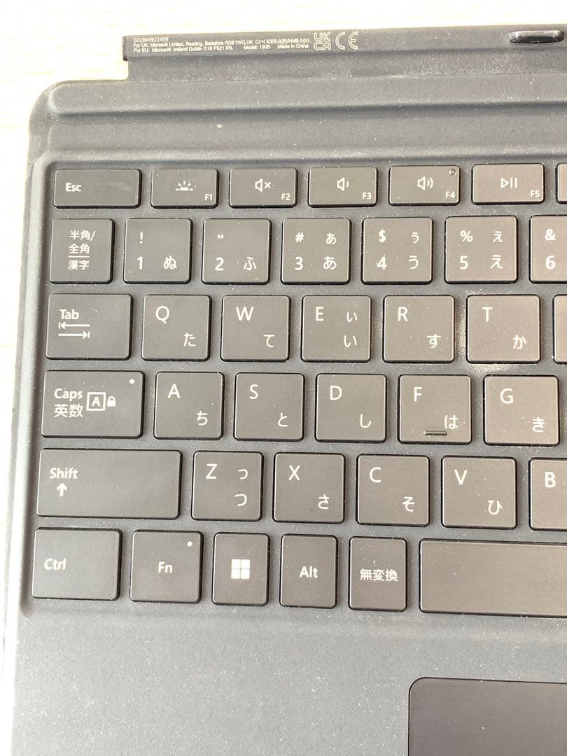 M12 Microsoft Surface Pro X 1905 キーボード