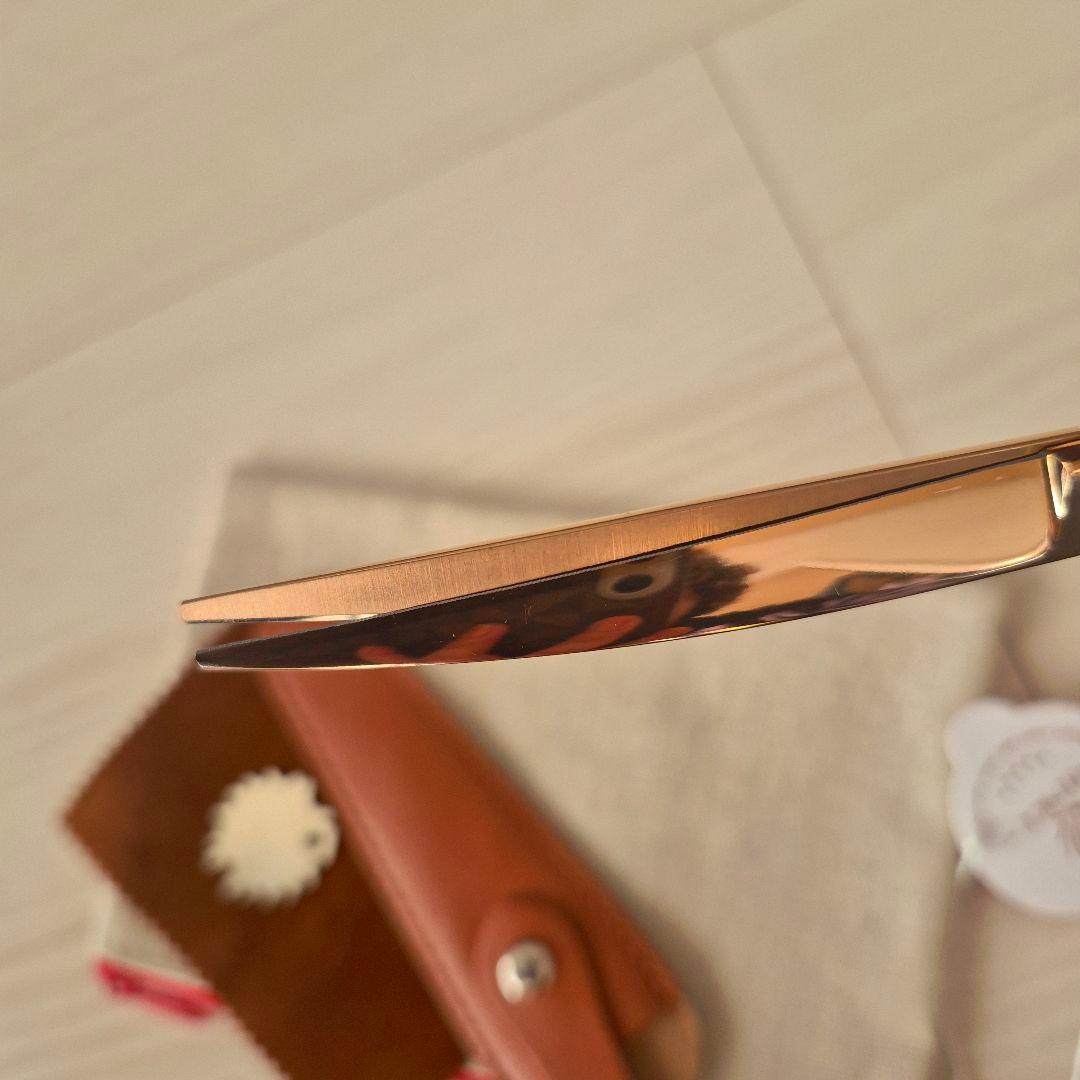 【アウトレット】フェニーチェ 6.5 in カーブシザーギザ刃 トリミングシザー