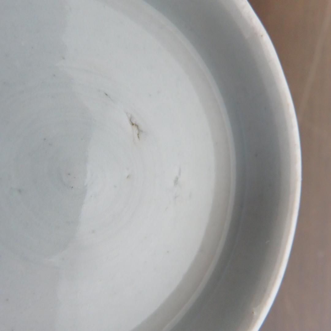 小皿 5枚 染付 希少柄 UFO 大珍品 江戸 明治 古伊万里