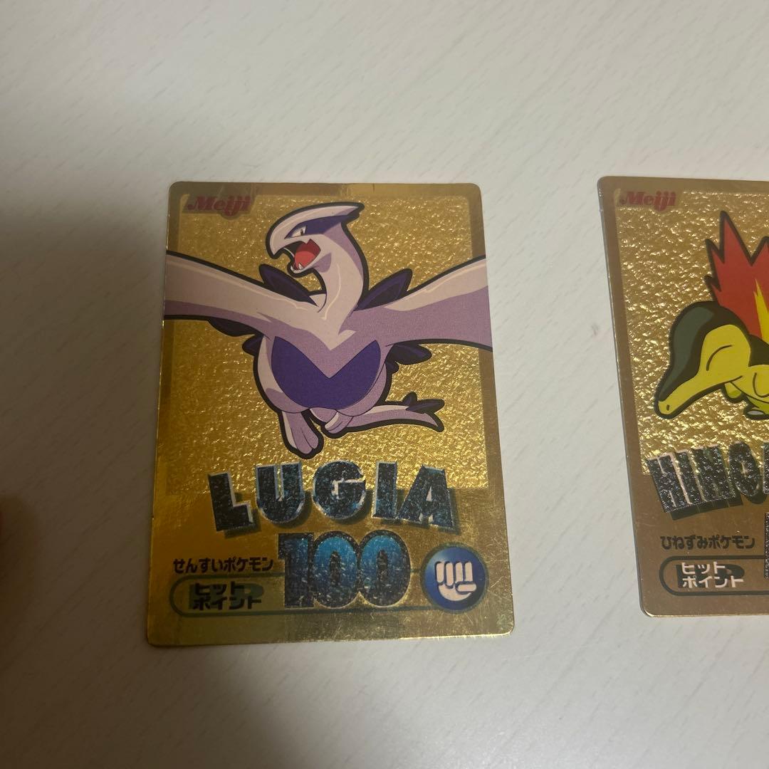 【meiji ゲットカード金】 ルギア　ヒノアラシ　2枚セット