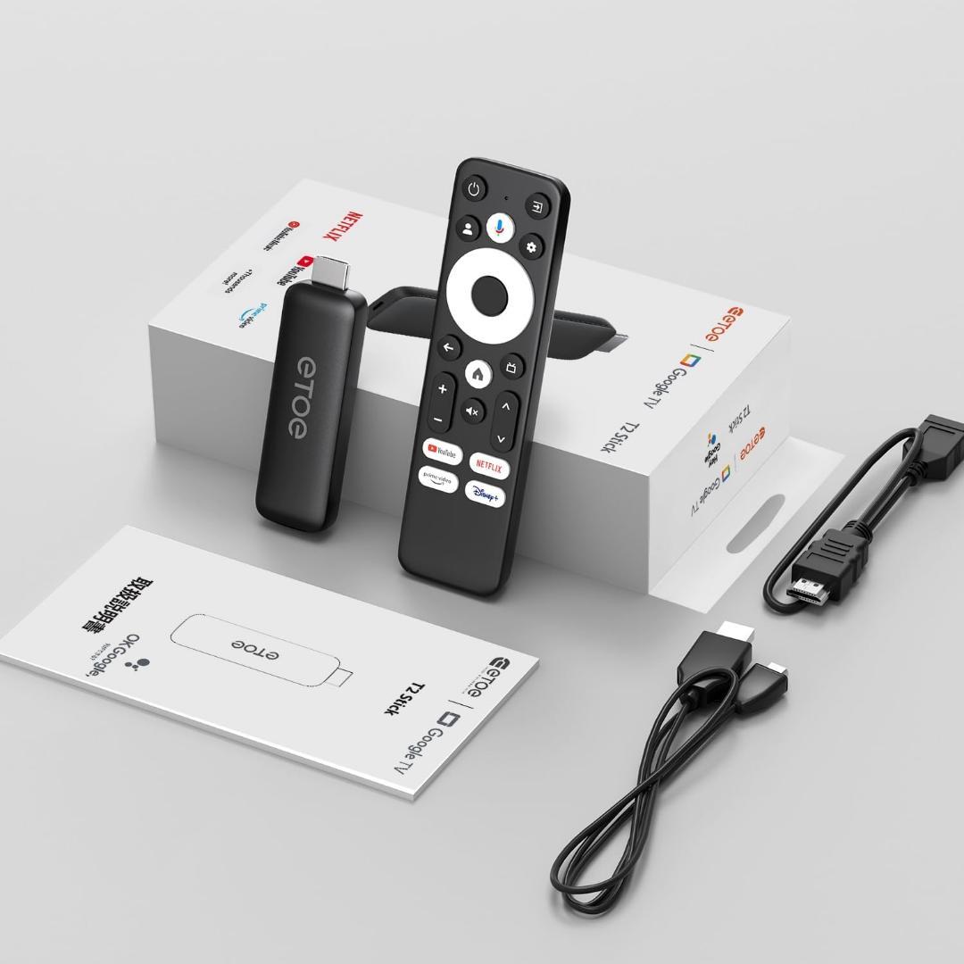 未使用⭐️Google TV 搭載ストリーミングデバイス　スマホ画面ミラーリング