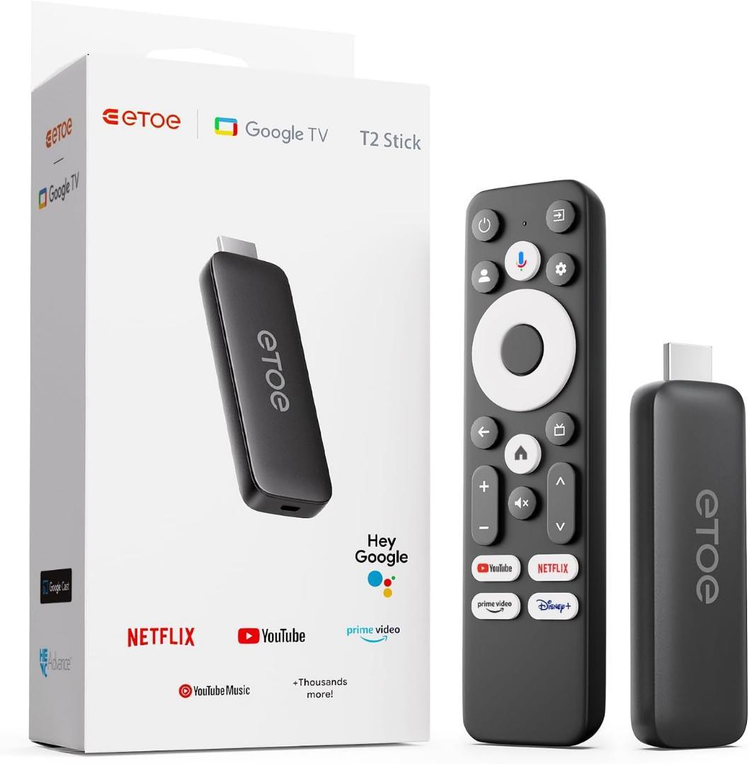 未使用⭐️Google TV 搭載ストリーミングデバイス　スマホ画面ミラーリング