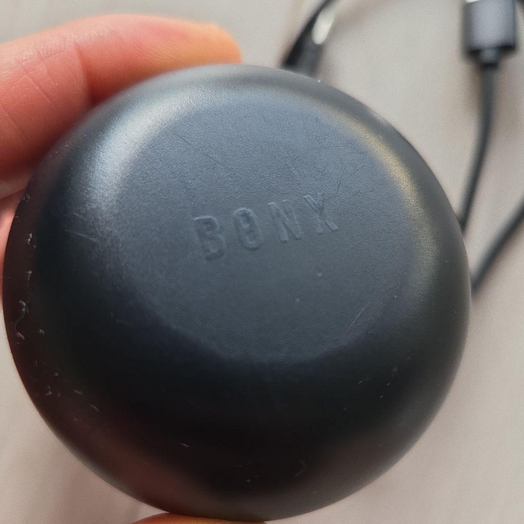 ワイヤレスイヤホン BONX BOOST　ブラック　黒　ほぼ新品