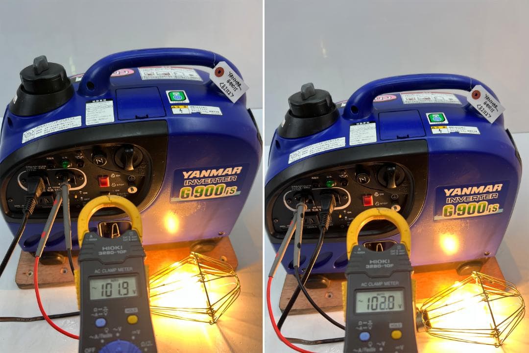 YANMAR ヤンマー インバーター発電機 G900IS 動作良好 ♪82112