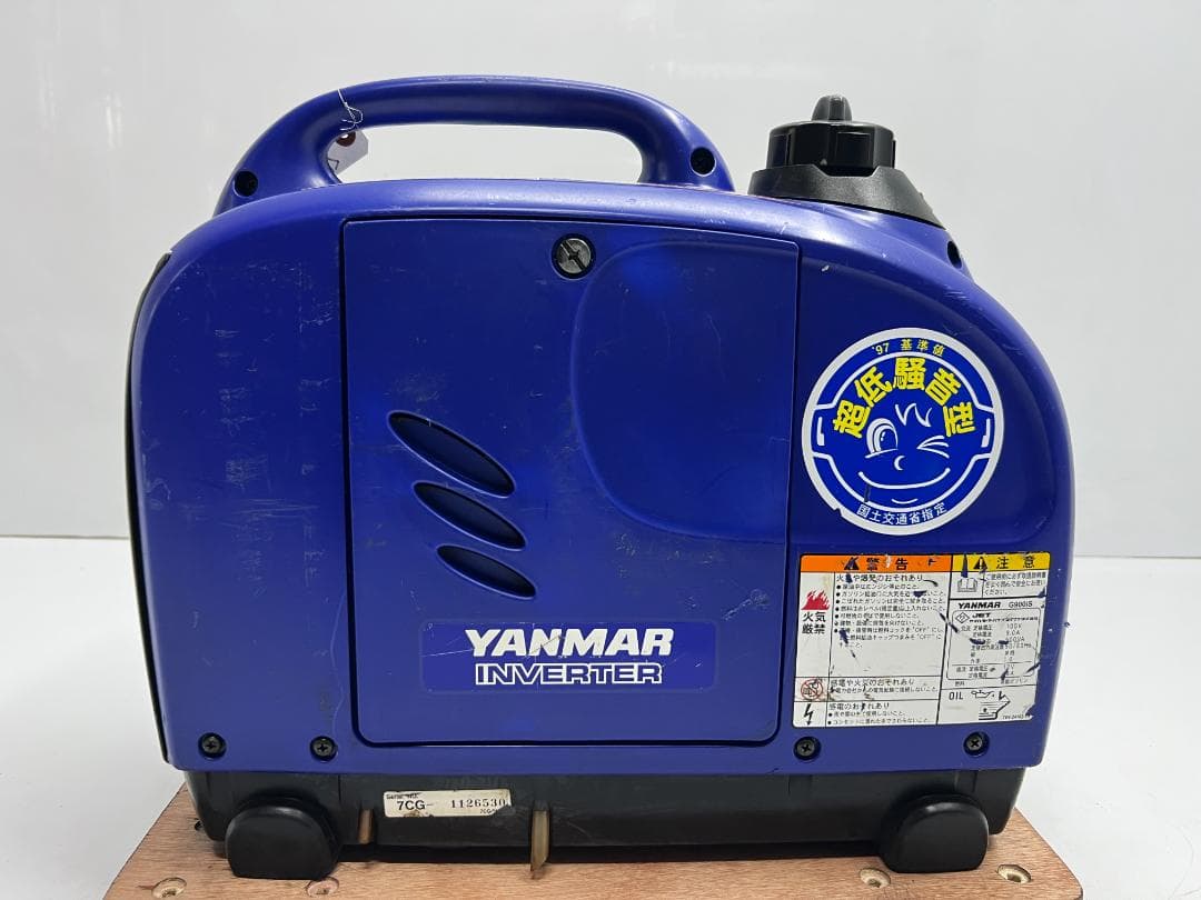 YANMAR ヤンマー インバーター発電機 G900IS 動作良好 ♪82112