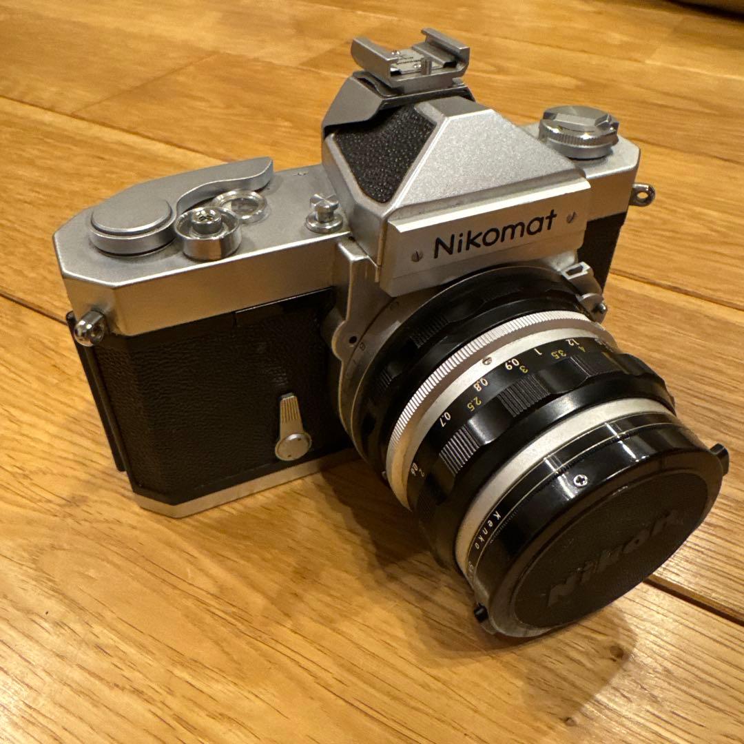 Nikomat フィルム一眼レフカメラ Nikkorレンズ付き