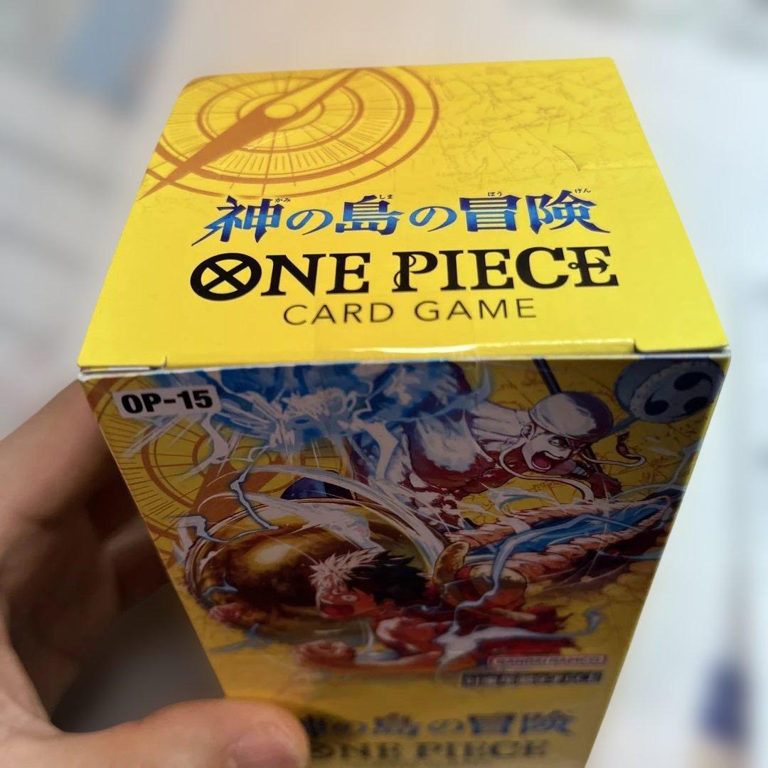 【テープ付き】【新品未開封】ワンピースカードゲーム 新弾 BOX 神の島の冒険