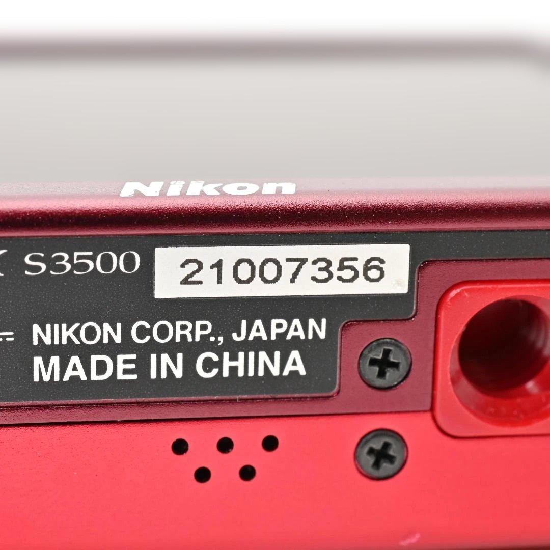 【良品】 Nikon COOLPIX S3500 光学7倍ズーム 2005万画素