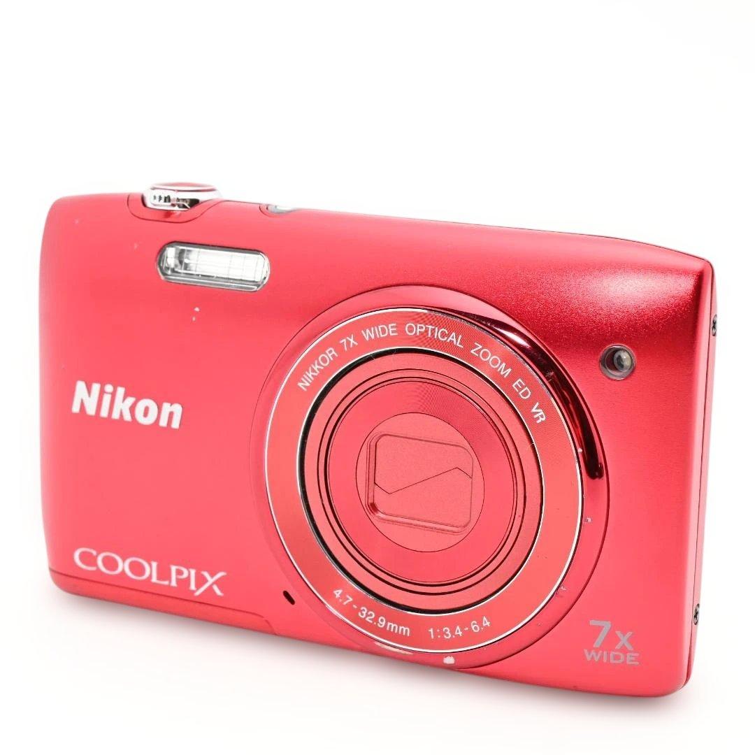 【良品】 Nikon COOLPIX S3500 光学7倍ズーム 2005万画素