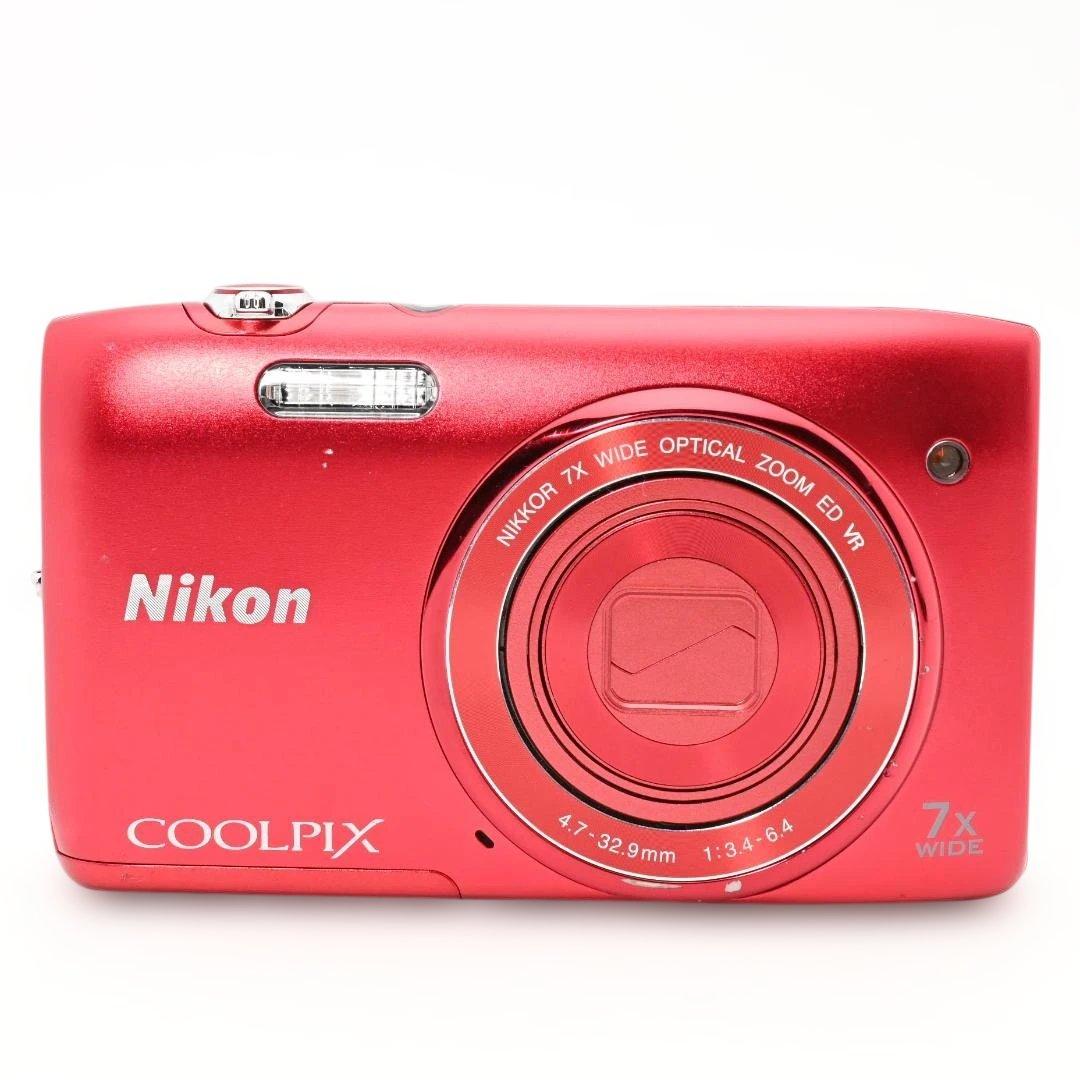 【良品】 Nikon COOLPIX S3500 光学7倍ズーム 2005万画素