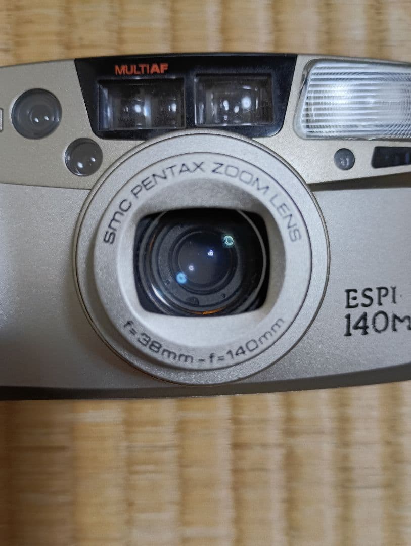 【PENTAX・カメラ】 ESPIO 140M フィルムカメラ 135フィルム付