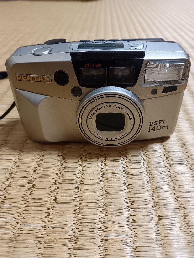 【PENTAX・カメラ】 ESPIO 140M フィルムカメラ 135フィルム付