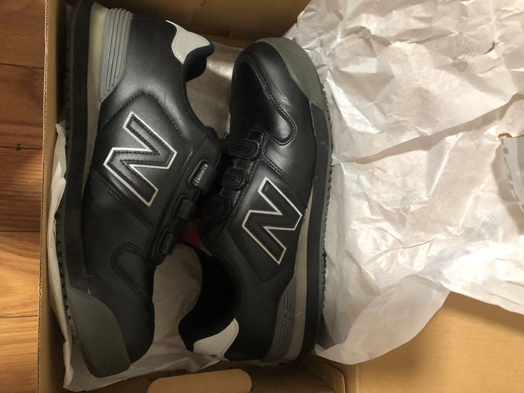 new balance安全靴　27