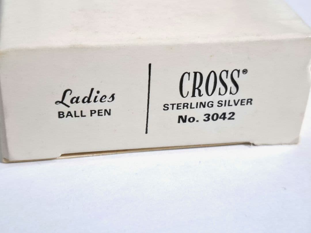 超美品　Cross　ボールペン　クロス　レディース　スターリングシルバー　925