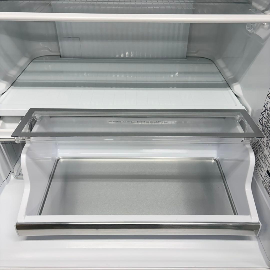 796 大人気パナソニック！大型冷蔵庫　ガラストップ　自動製氷　406L 右開き