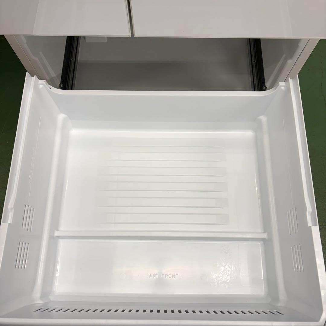 796 大人気パナソニック！大型冷蔵庫　ガラストップ　自動製氷　406L 右開き