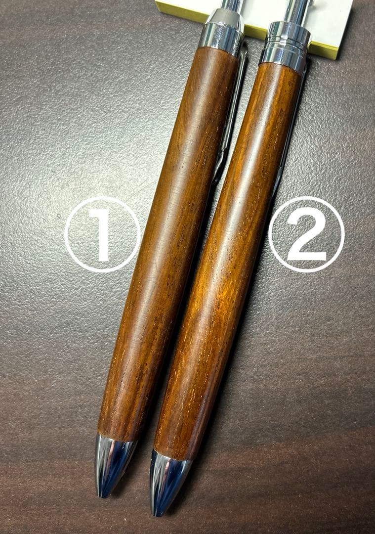 美しいローズウッドの木軸シャーペン0.5mm②
