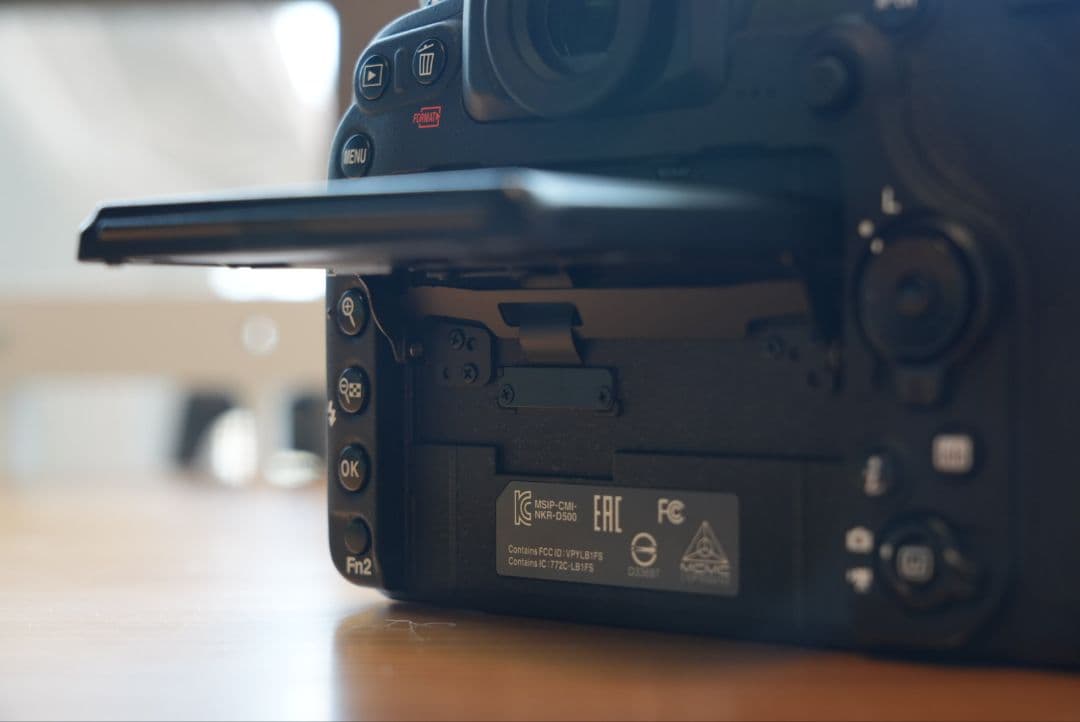 【NIKON】D500 実用品 シャッター回数約78,000回