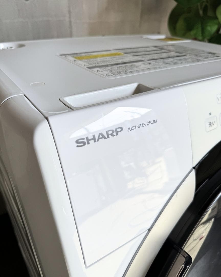 設置まで✨ SHARP 一人暮らし用ドラム式 7kg ✨ 2024年製⭕️