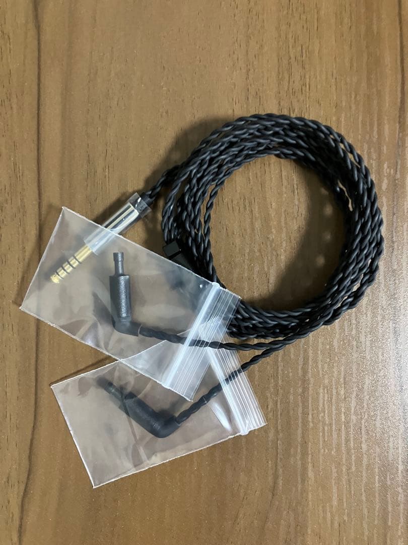 【ほぼ新品】YU9 Audio 404 Not Found 黒 4.4mm