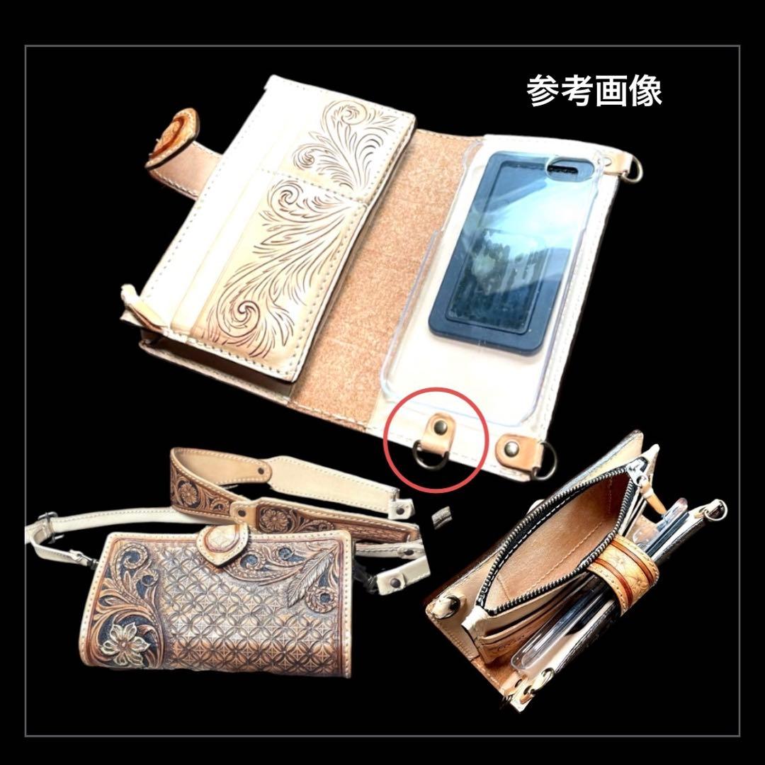ちょこ様オーダー　カービングiPhone 15pro手帳ケース