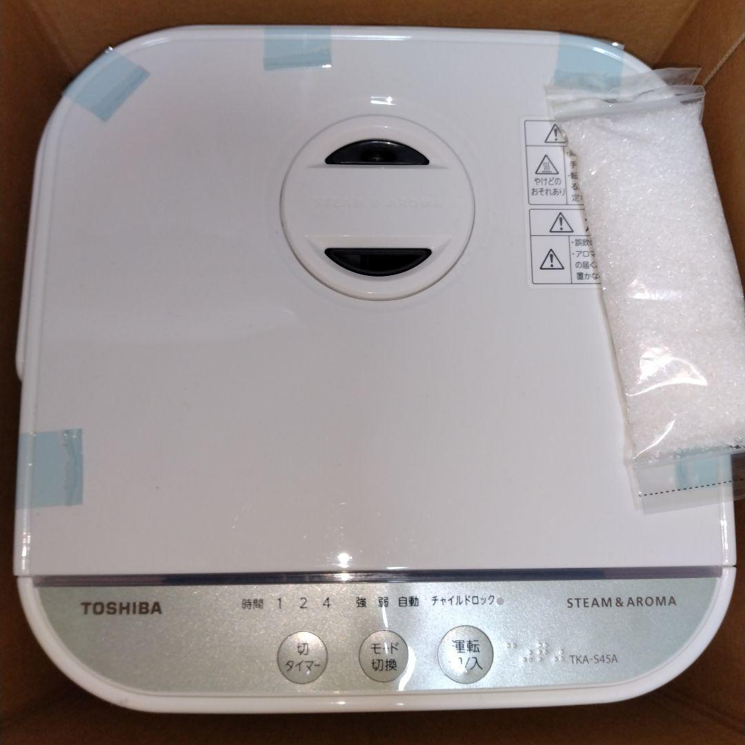 未使用☆TOSHIBA TKA-S45A(W) スチームファン式加湿器