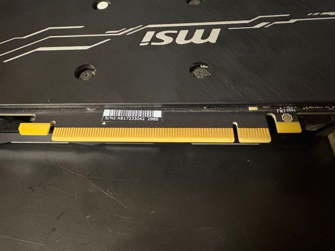 グラフィックボード・グラボ・ビデオカード msi geforce gtx1660super