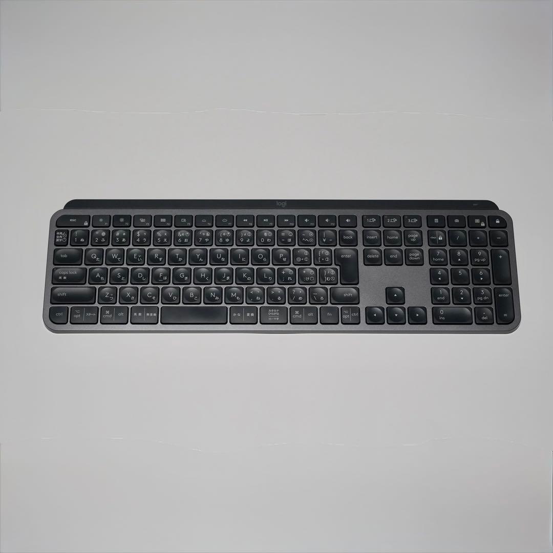 Logicool MX KEYS KX800（USBレシーバー付）使用感あり