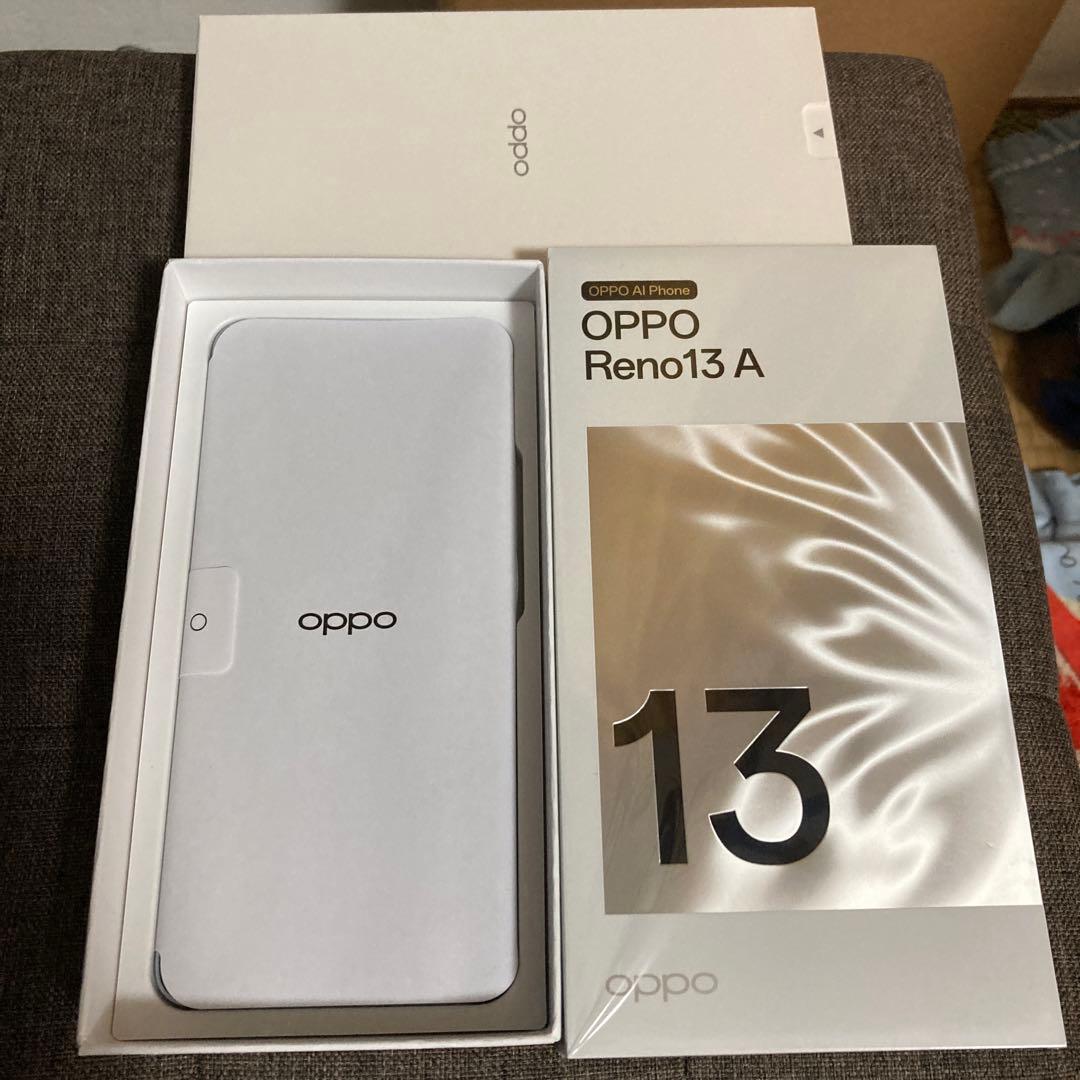 新品未使用　OPPO Reno13A 本体128gb simフリー　アイスブルー