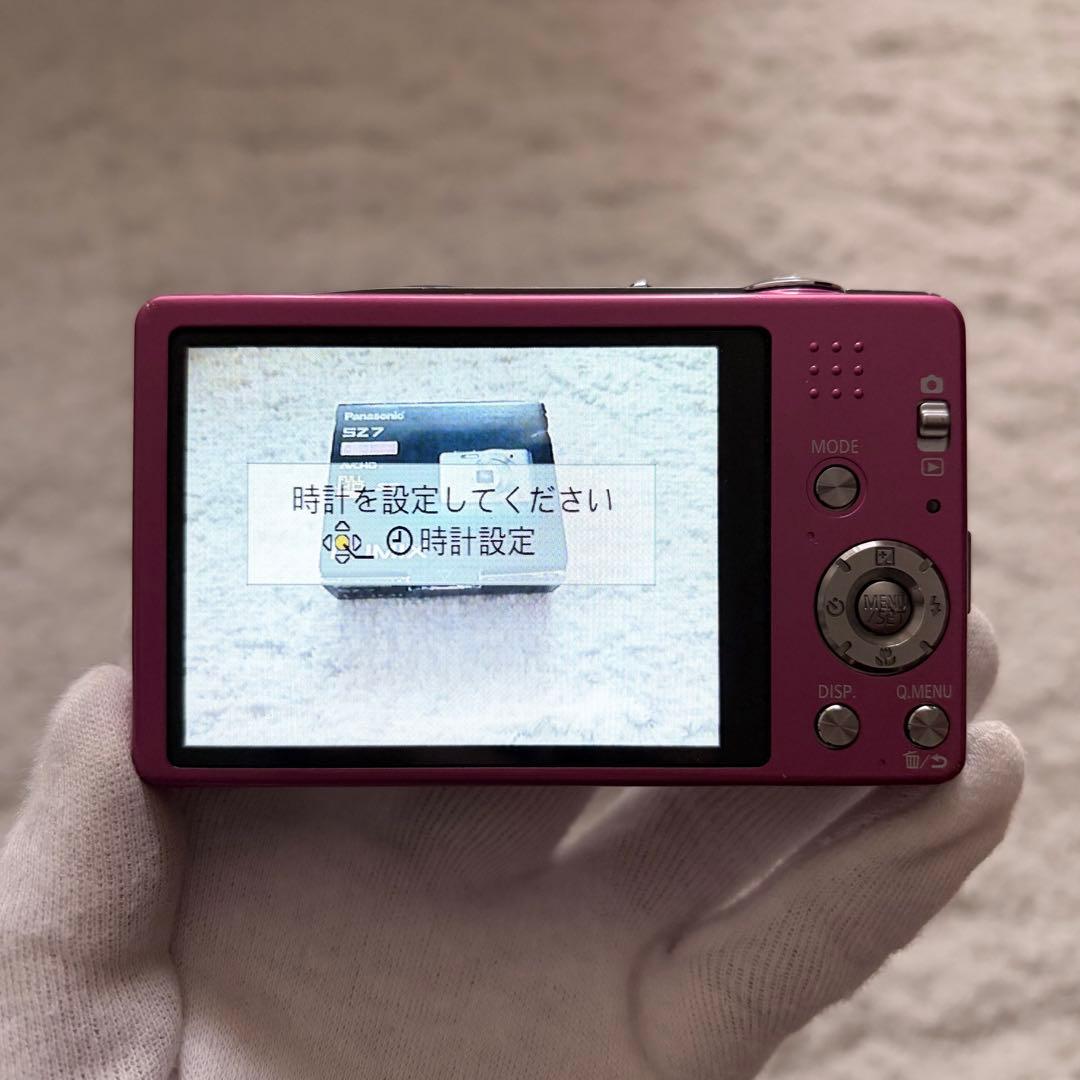 美品【動作確認済】Panasonic パナソニック LUMIX DMC-SZ7