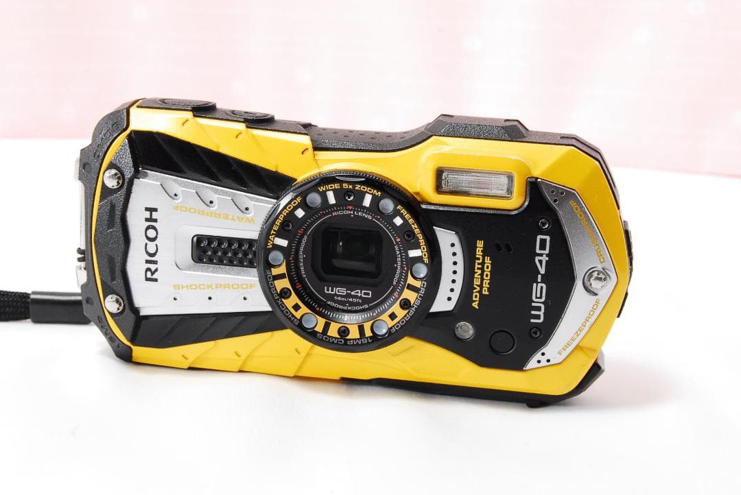 〓14m防水/1.6m耐衝撃〓リコー RICOH WG-40 防水カメラ