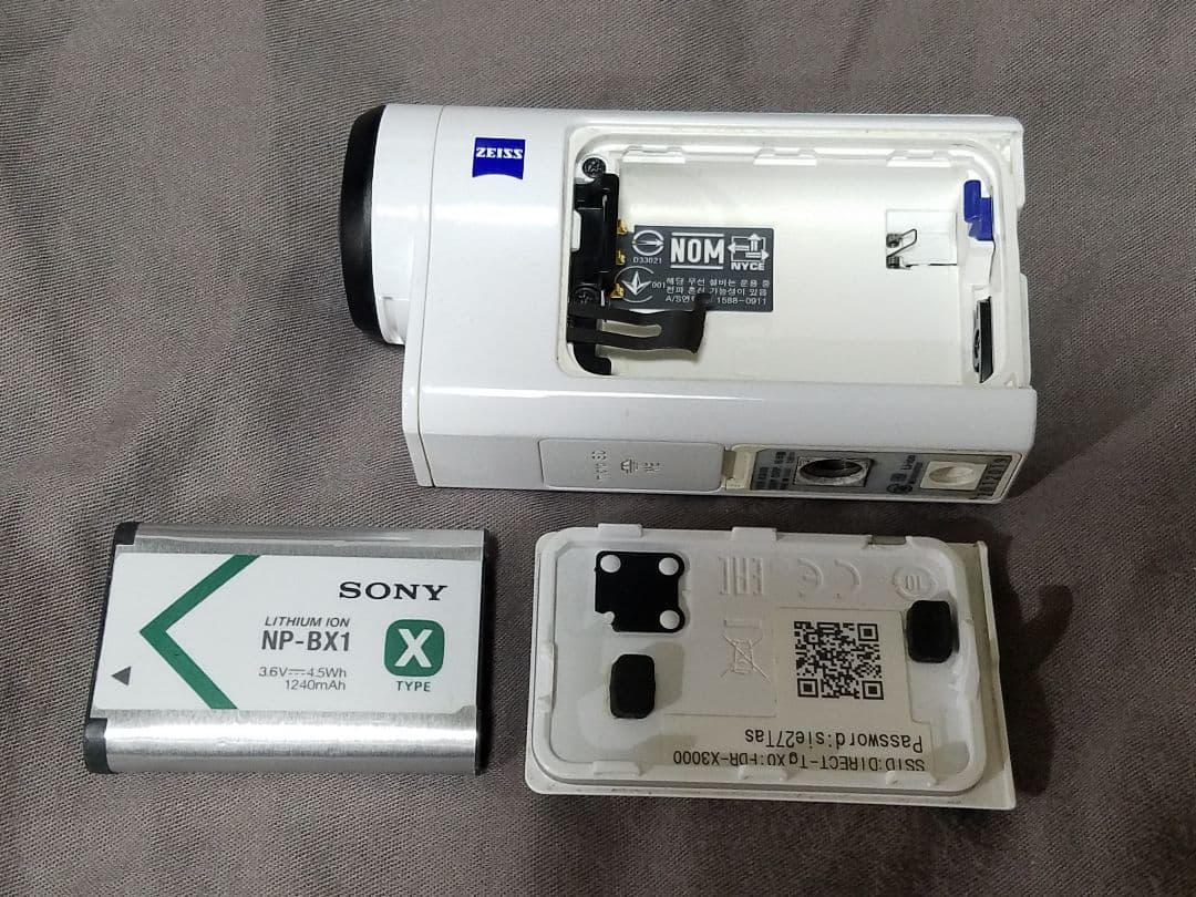 SONY アクションカム FDR-3000R 三脚他付 4K ビデオカメラ 配信