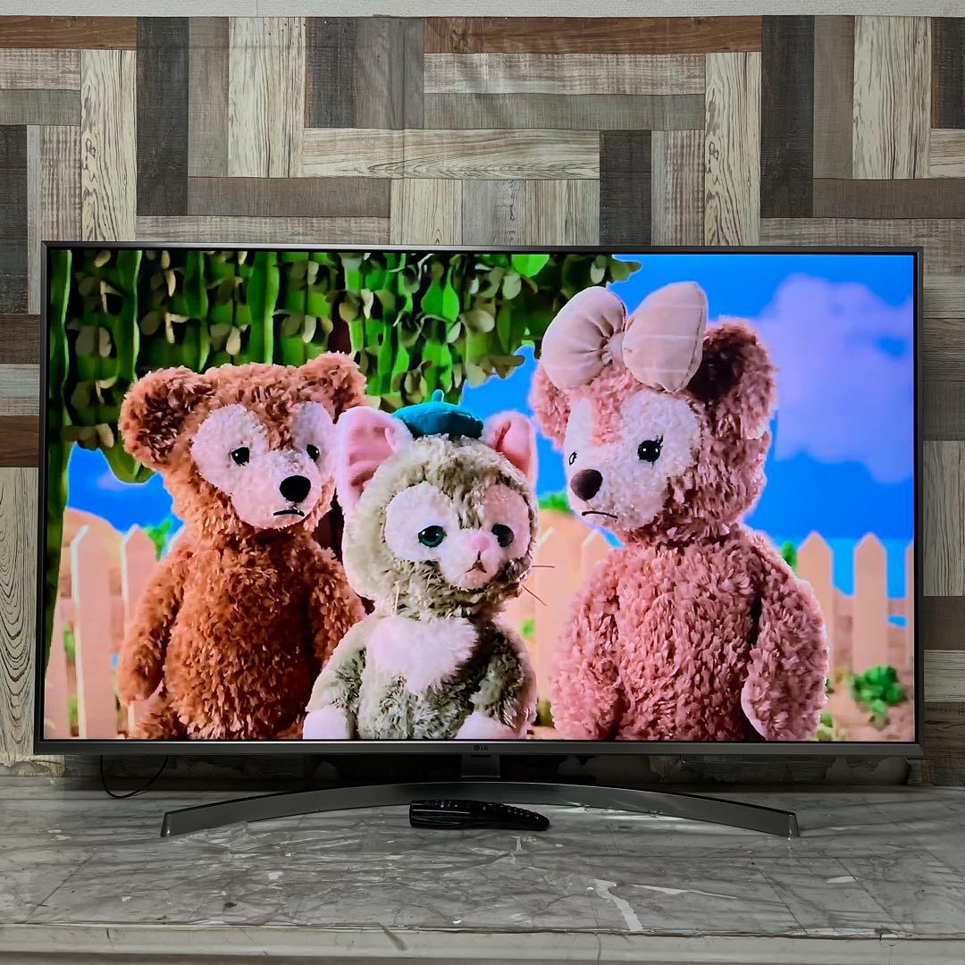 全国送料込❣️LG 4K液晶テレビ55型外付けHDD録画対応 Wi-Fi対応