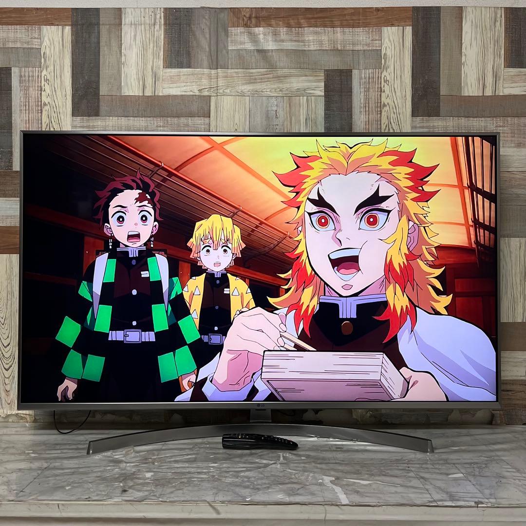 全国送料込❣️LG 4K液晶テレビ55型外付けHDD録画対応 Wi-Fi対応