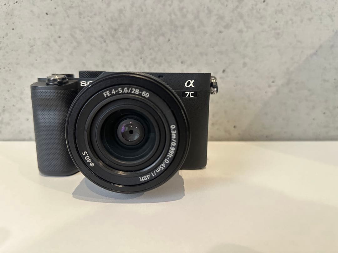 SONY α7C ミラーレスカメラ 28-60mmレンズ付き
