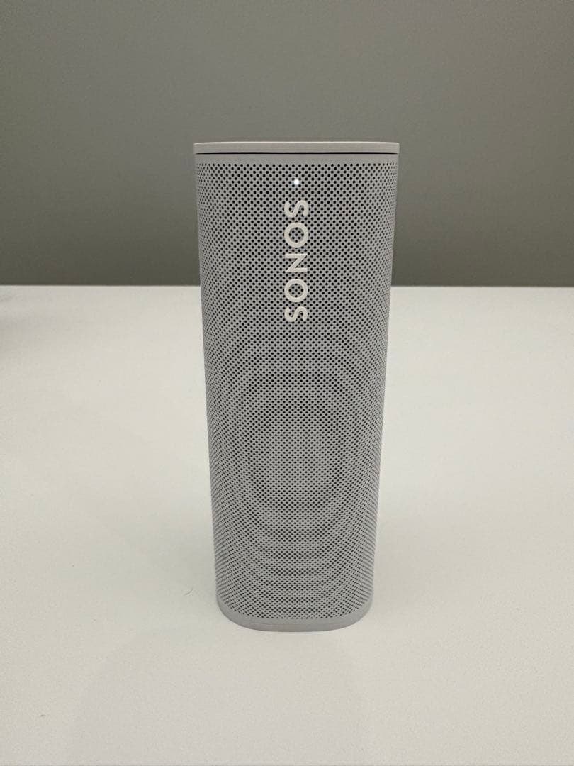 Sonos Roam ポータブルスピーカー ホワイト ワイヤレスチャージャー付き