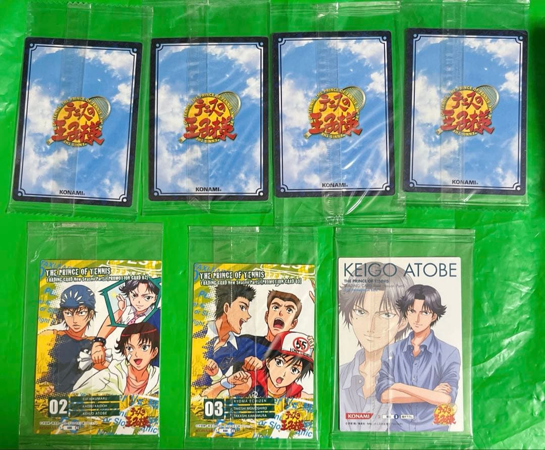 テニスの王子様　非売品　特典　トレカ　TCG 越前跡部手塚忍足海堂菊丸　テニプリ