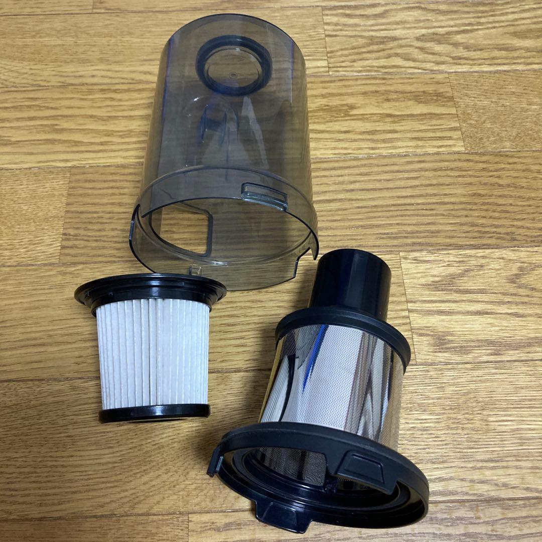 2WAYクリーナー サイクロン式 LEDランプ付き　山善掃除機　コードレス